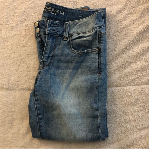 American Eagle Artist Crop Jeans - Picture 1 of 5